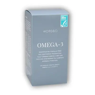 Nordbo Scandinavian Omega-3 Trout oil 120 cps