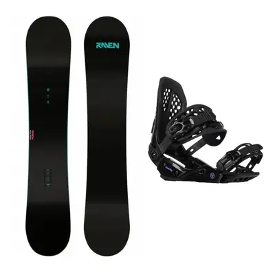 Raven Pure mint dámský snowboard + Gravity G2 Lady black vázání