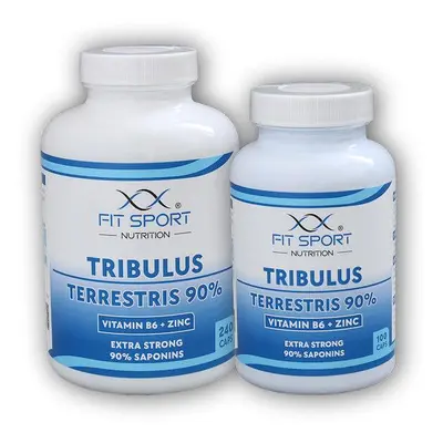 FitSport Nutrition Tribulus Terrestris 90% + Vitamin B6 + Zinc 240 caps + 100 caps