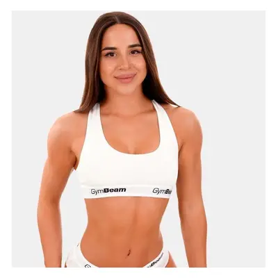 GymBeam Podprsenka Bralette White