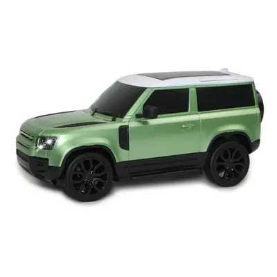 Siva RC auto Land Rover Defender 90 1:24 světle zelená metalíza