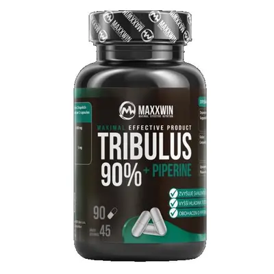 MaxxWin Tribulus 90% + Piperine 90 kapslí