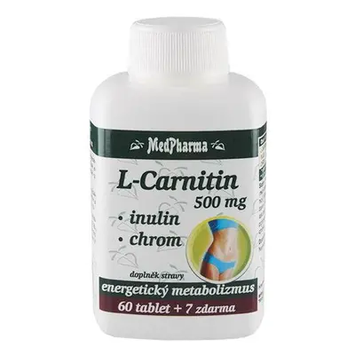 MedPharma L-Carnitin 500 mg + inulin + chrom 67 tablet