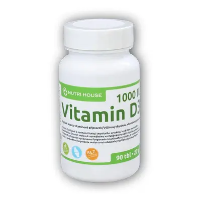 Nutri House Vitamín D3 90 tablet