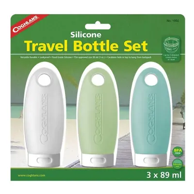 Coghlans Ltd. Coghlans sada lahviček Silicone Travel Bottles 3Pack