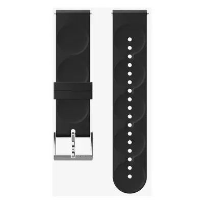 Suunto Suunto 20mm Urban 1 Silicone Strap Black Steel size S