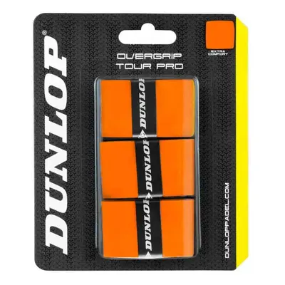 Padel omotávky DUNLOP PRO TOUR OverGrip oranžový