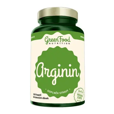 GreenFood Arginin 120 kapslí