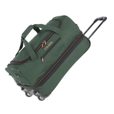 Travelite Basics Wheeled duffle S Dark green taška