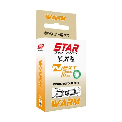 Star Ski Wax Next Block Race Wax warm 28g