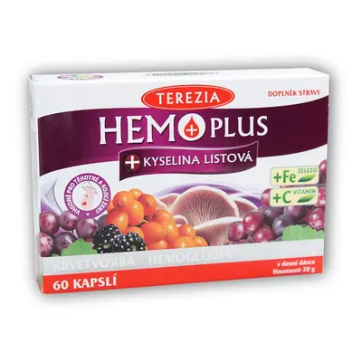 Terezia Hemoplus + kyselina listová 60 kapslí