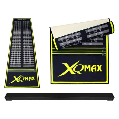 Xq Max Podložka/koberec na šipky Oche Checkout Dartmat žlutá