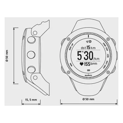 Suunto Ambit3 Run Black (AKČNÍ CENA)