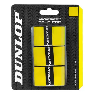 Padel omotávky DUNLOP PRO TOUR OverGrip žlutý