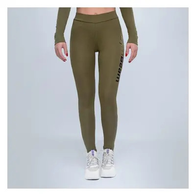 GymBeam Dámské legíny Advanced Olive