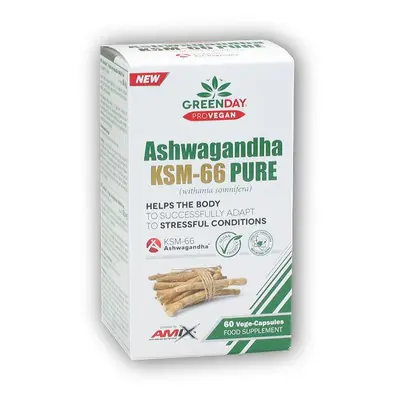 Amix GreenDay ProVEGAN Ashwagandha KSM-66 Pure 60Vcaps