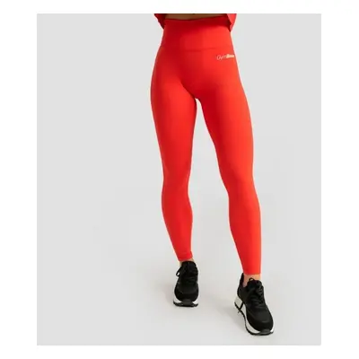 GymBeam Dámské legíny Limitless s vysokým pasem Hot Red