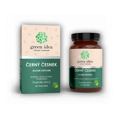 Green Idea Černý česnek vegan 500mg 60 tobolek