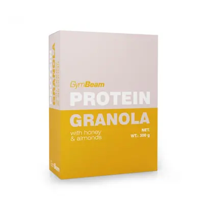 GymBeam Proteinová granola s medem a mandlemi 5 x 300 g