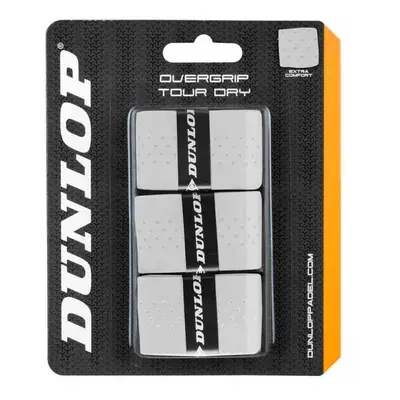 Padel omotávky DUNLOP DRY TOUR OverGrip bílý