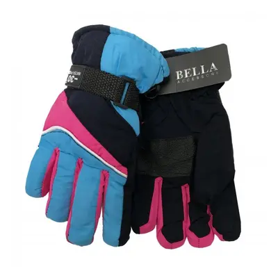 Dětské zimní rukavice Bella Accessori 9011S-9 modrá