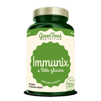 GreenFood Immunix Beta-glucans 90 kapslí