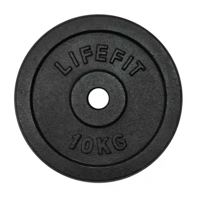 Lifefit Kotouč 10kg kovový pro 30mm tyč