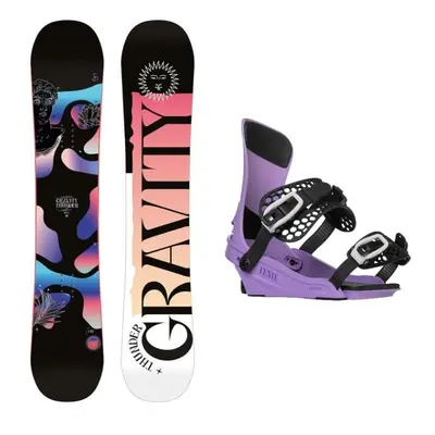 Gravity Thunder 23/24 dámský snowboard + Gravity Fenix levander vázání + sleva 500,- na přísluše