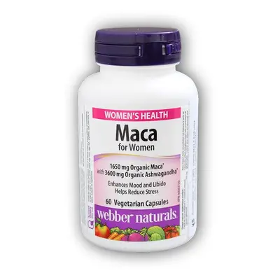 Webber Naturals Maca for Women 60 kapslí