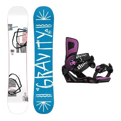 Gravity Mist 23/24 dámský snowboard + Gravity Rise black/purple vázání + sleva 500,- na přísluše