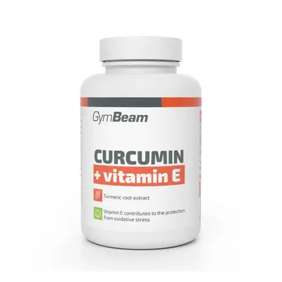 GymBeam Kurkumin + Vitamín E 90 kaps.