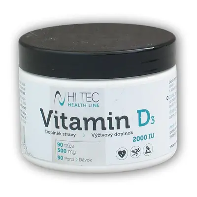 Hi Tec Nutrition Health Line Vitamín D3 2000IU 90 tablet