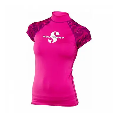 Scubapro Dámské lycrové triko RASHGUARD FLAMINGO UPF50, krátký rukáv