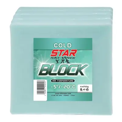 Star Ski Wax Block cold 4x250g