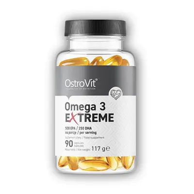 Ostrovit Omega 3 extreme 500 EPA / 250 DHA 90 kapslí