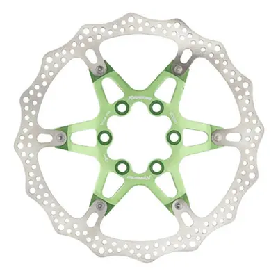 Reverse Brzdový kotouč 160 mm, 6 děr, Alloy/Steel, Light Green