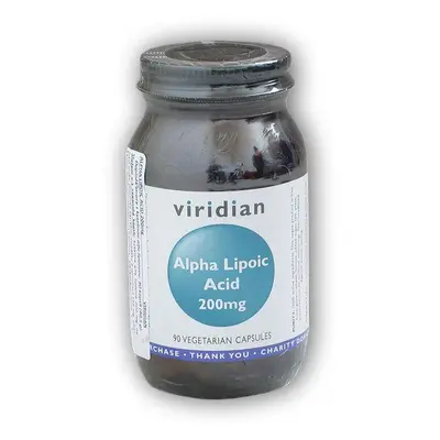 Viridian Alpha Lipoic Acid 200mg 90cps