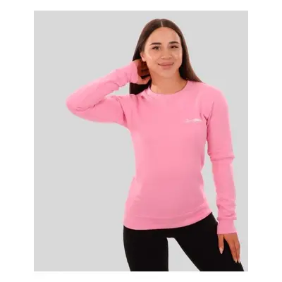 GymBeam Dámská mikina Basic Jumper Baby Pink