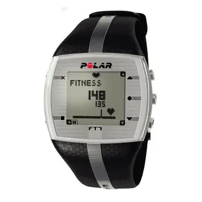 Polar FT 7 pánské, černá/stříbrná + Comfort Belt s vyměnitelnou baterií (AKČNÍ CENA)