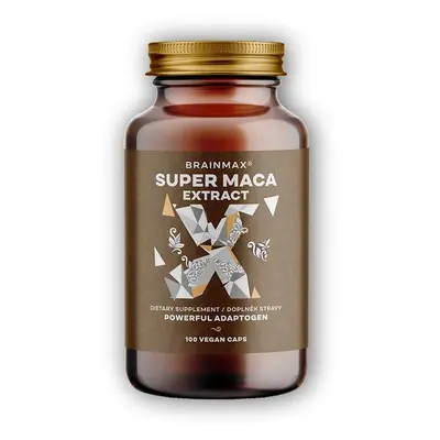 BrainMax Super Maca extrakt 700mg 100 rostlinných kapslí