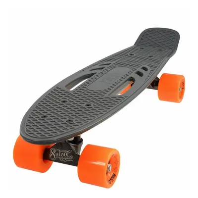 Sulov 22" CITY šedo-oranžový penny board