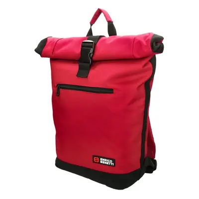 Enrico Benetti Amsterdam Notebook Backpack Red batoh