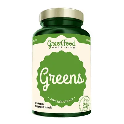 GreenFood Greens 120 kapslí