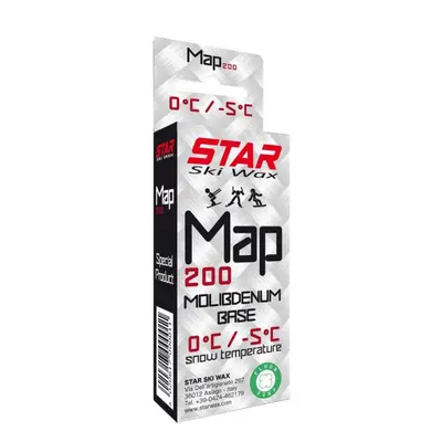 Star Ski Wax Map 200 Molibdenum base 60g