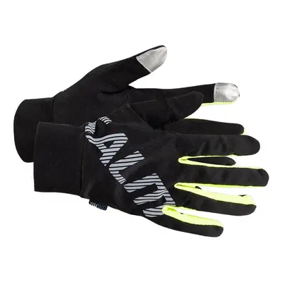 Salming Running Gloves Black běžecké rukavice