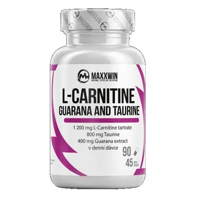 MaxxWin L-Carnitine Guarana Taurine 90 kapslí