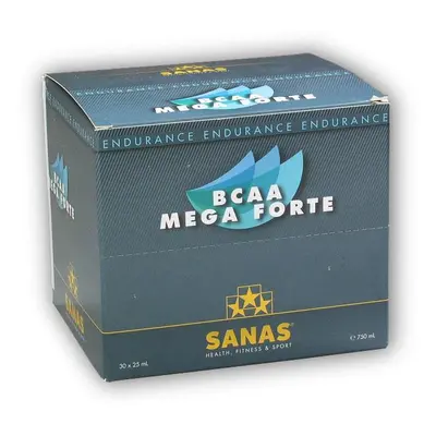 Sanas BCAA mega forte 30 ampulí á 22ml