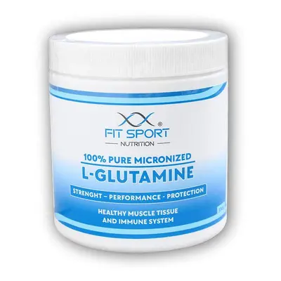 FitSport Nutrition 100% Pure Micronized L-Glutamine 330g