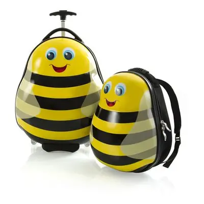 Heys Travel Tots Bumble Bee – sada batohu a kufru batoh