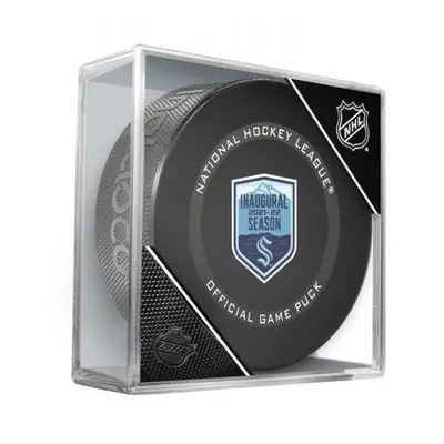 InGlasCo Fanouškovský puk NHL Inaugural 2021-2022 Season Team Game Puck